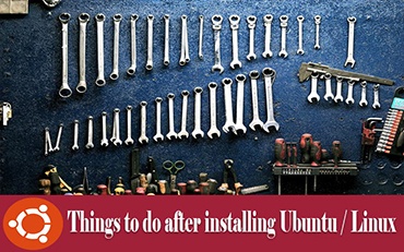 Read more about the article Things to do after installing Ubuntu / Linux