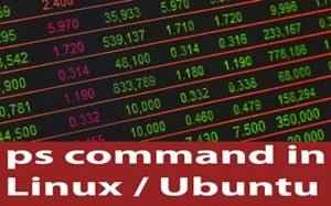 ps command in linux